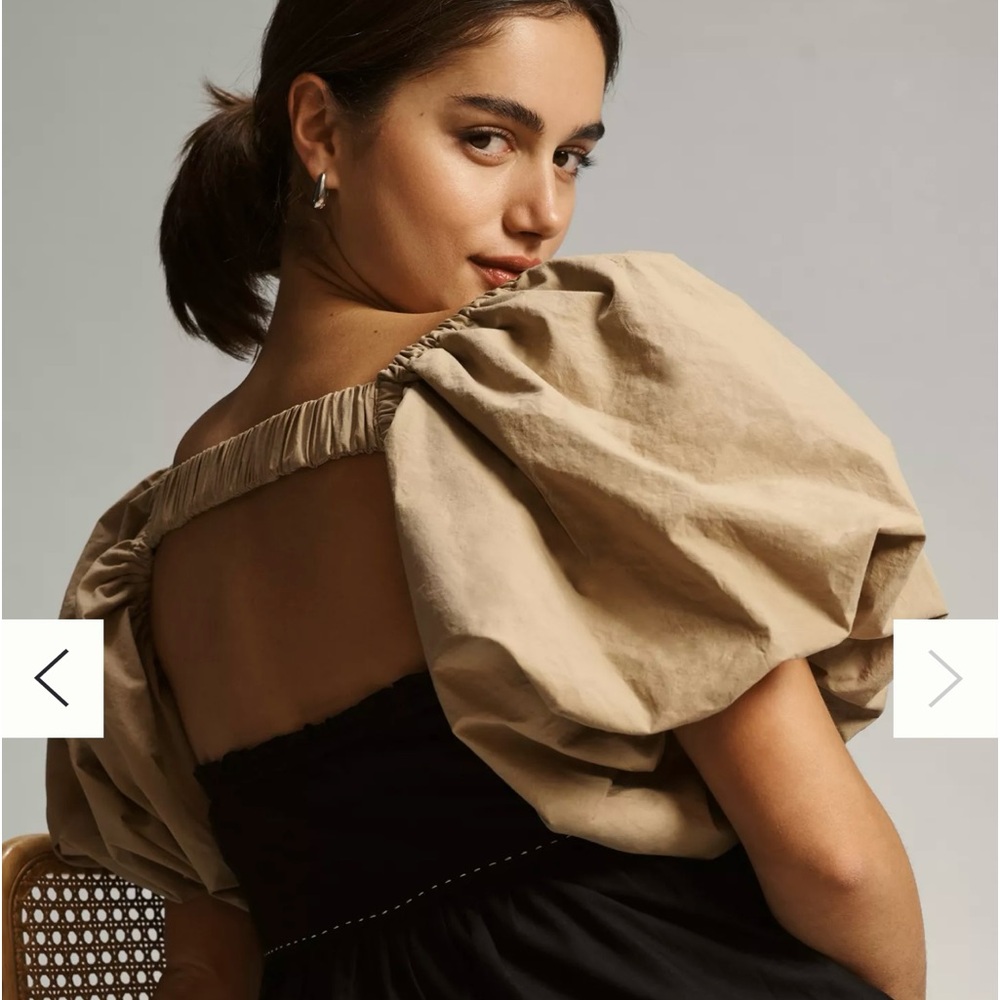 Anthropologie LOT OF 3 Maeve Puff Sleeves